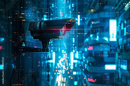 Cutting-edge surveillance setup for urban streets