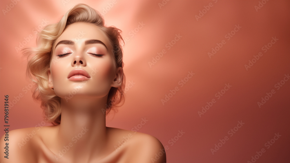 Make up and beauty header for Webshop