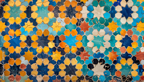 Traditional antique mosaic