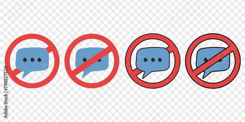 No chat. Not allowed send to sms