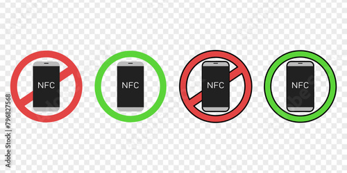 Not allowed nfc payment. Allowed nfc payment. NFC ban. No NFC