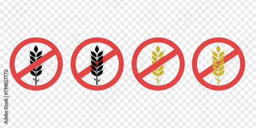 Ban on the harvest. Forbidden plant wheat. Not allowed to sow wheat