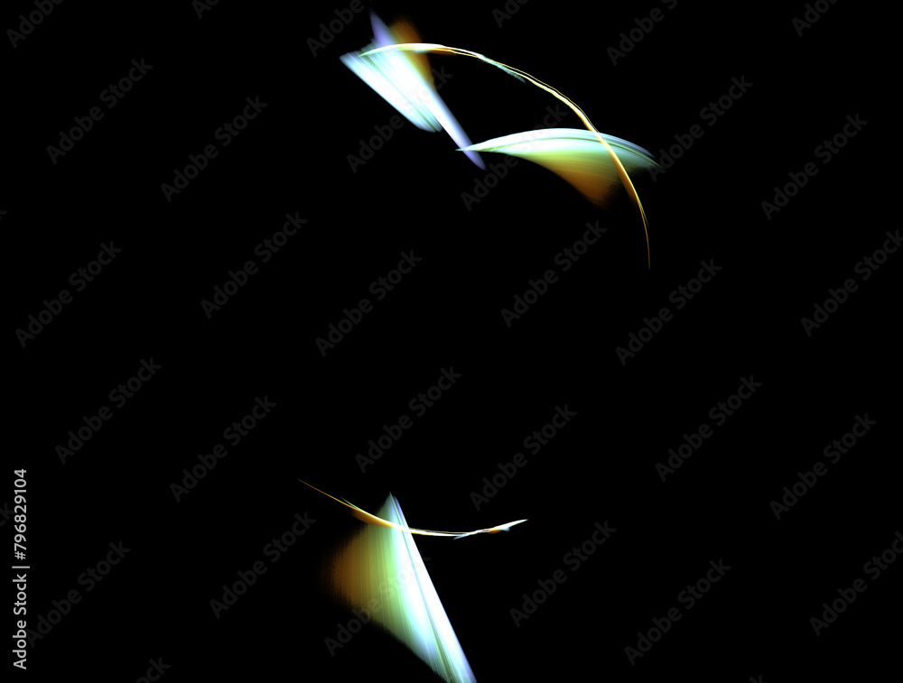 Obraz premium Imaginatory fractal abstract background Image