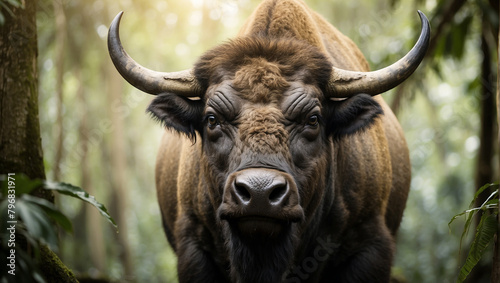 cape buffalo in the wild