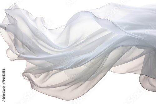 Backgrounds crumpled sheet white.