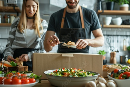 Enhance meal delivery with customizable meal prep solutions for efficient, enhanced dining experiences, focusing on diverse food offerings and kitchen efficiency.