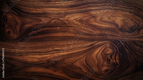 Refined Mahogany Majesty: Intricate Wood Grain