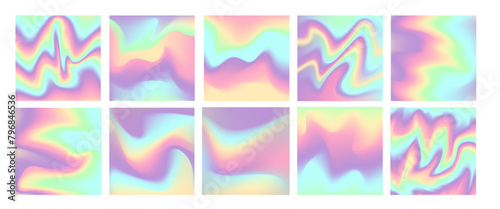 backgrounds holographic rainbow multicolor backdrop bright vibrant