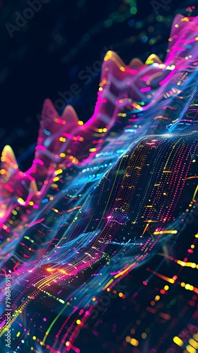 Vibrant Visualization of Acoustic Energy and Sound Pressure Levels