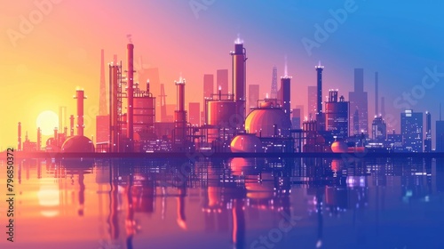 Resource Vitality  Petrochemical Factory Complex