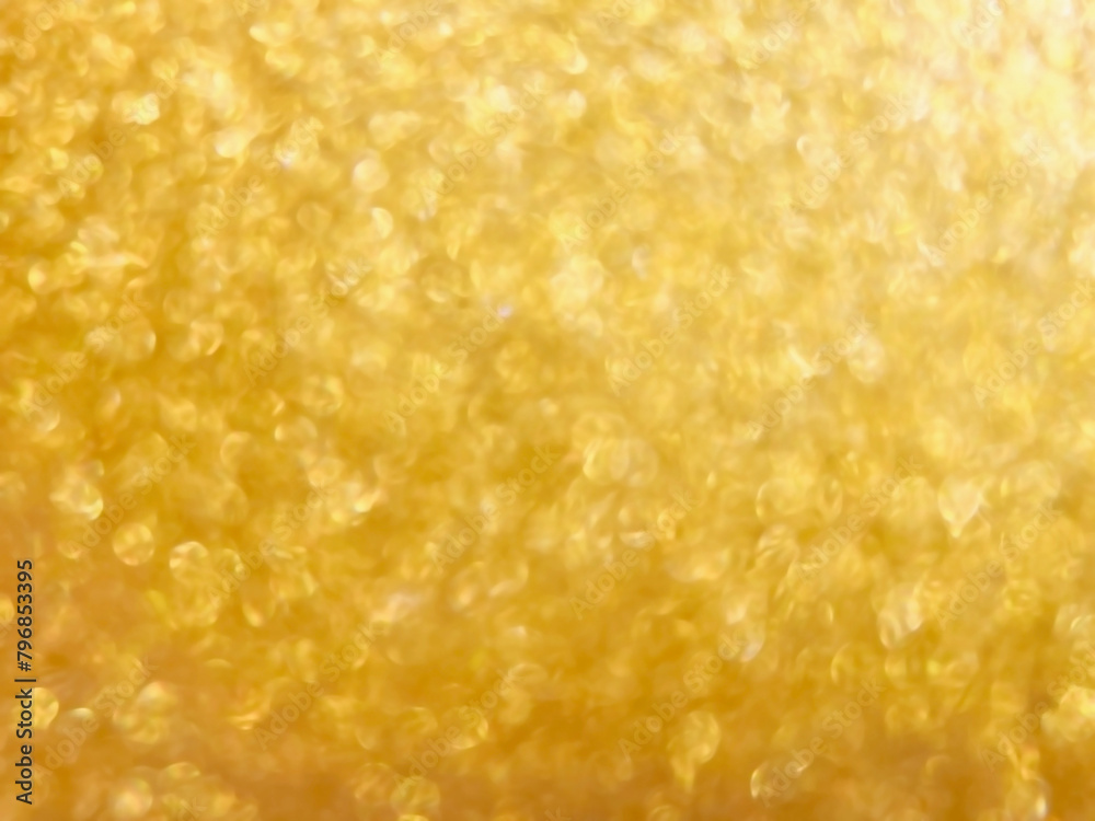blurred golden background with bokeh effect
