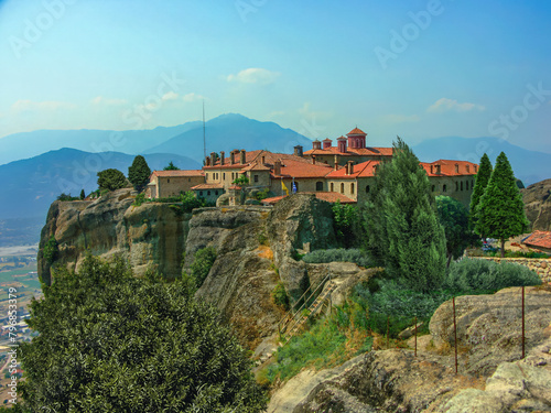 The Great Meteoron, also known as the Holy Monastery of the Metamorfossis, Greece