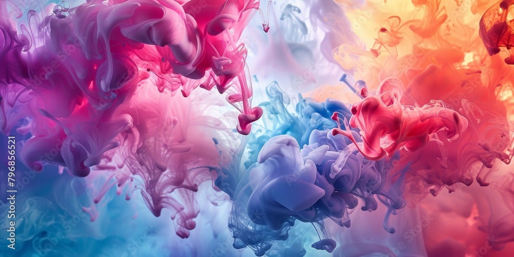 Fototapeta premium vibrant color image that evokes emotions