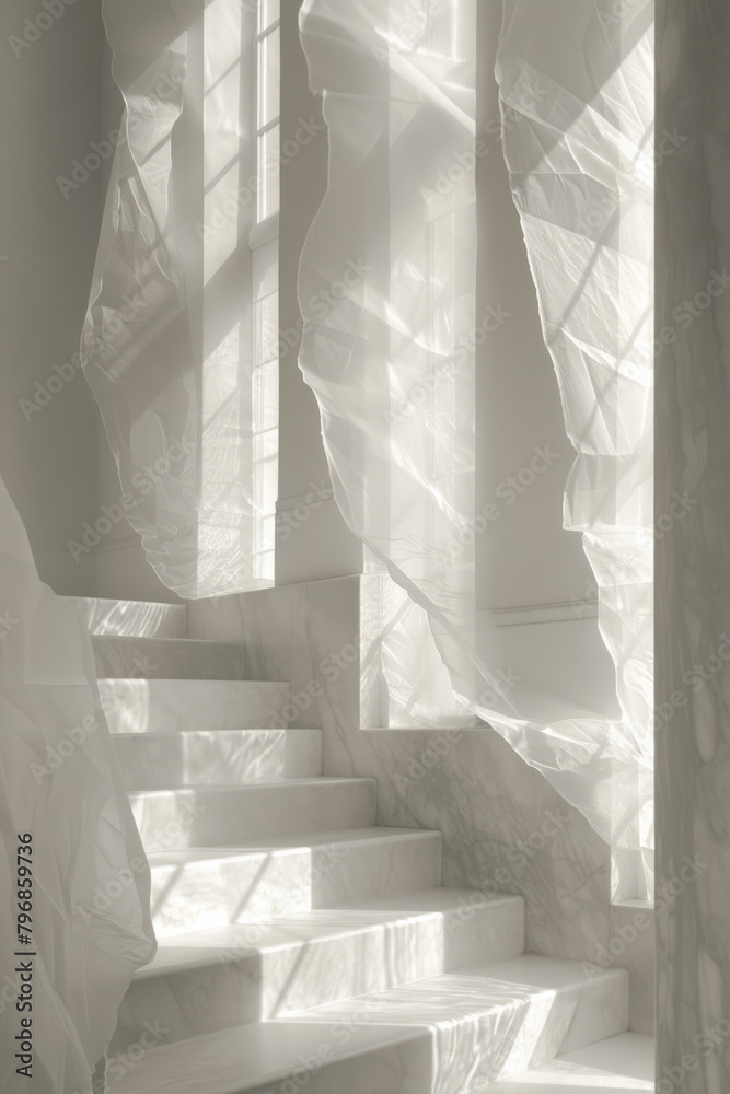 A series of soft gray gradients arranged in stripes, blending seamlessly into one another, A series of soft gray gradients arranged in stripes, blending seamlessly into one another,