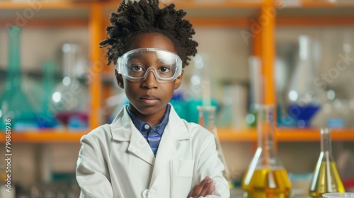 A Young Scientist in the Lab