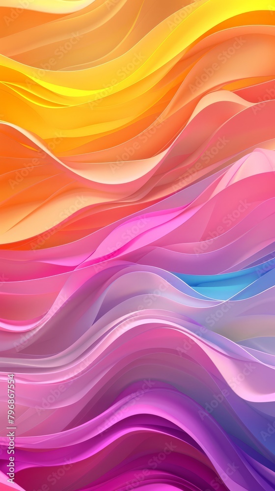 Abstract background with waves with warm colors Abstract background with waves with warm colors