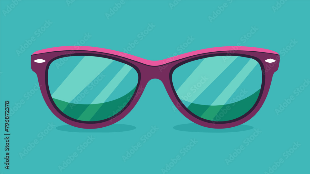 A pair of designer sunglasses with their signature logo still visible on the arm found at a thrift store and adding a touch of glamour to any summer. A pair of designer sunglasses with their signature logo still visible on the arm found at a thrift store and adding a touch of glamour to any summer.
