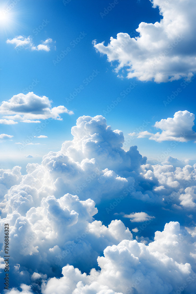 Limitless Horizons: Soft Blur Clouds Dissolve into a Breathtaking Blue Expanse. Spaceless Wonder. Feel the Freedom. generative AI Limitless Horizons: Soft Blur Clouds Dissolve into a Breathtaking Blue Expanse. Spaceless Wonder. Feel the Freedom. generative AI