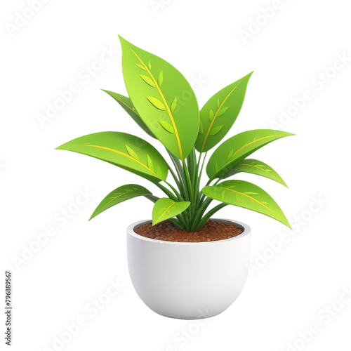 potted green plant png assets 