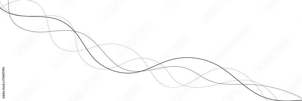 Abstract grey wave background