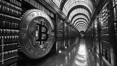 The decentralized nature of Bitcoin allows users worldwide to bypass traditional banking systems, reshaping financial landscapes, background concept