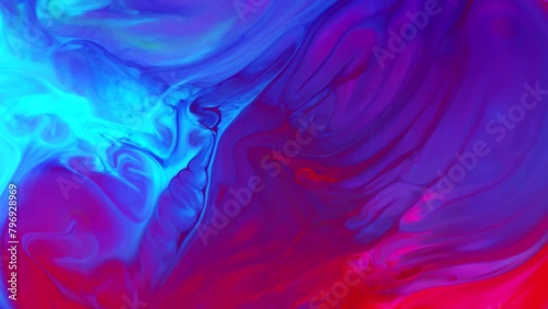 Colorful cosmic acid psychedelic abstract background  ink splat swirl wave morphing Intro overlay vj template mist flow tv presentation advertisement photo