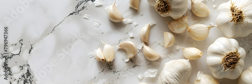 Chopped and Whole Garlic Cloves