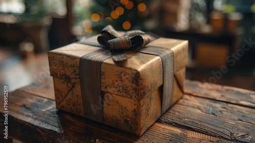 Mother's Day,Happy mother’s day,Mom day,gift,Elegant Gift Box Masterfully Photographed 
on Rustic Wooden Tabletop, High-Definition Minimalist Background, Warm Ambiance