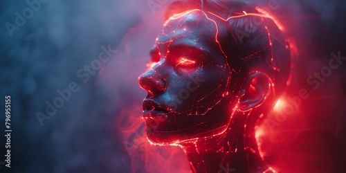 Woman in Red and Yellow