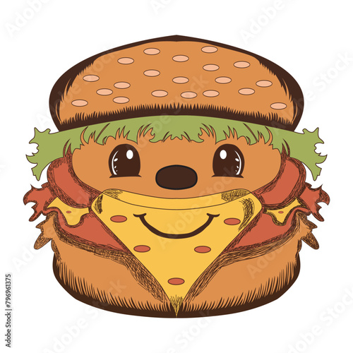 testy burger food