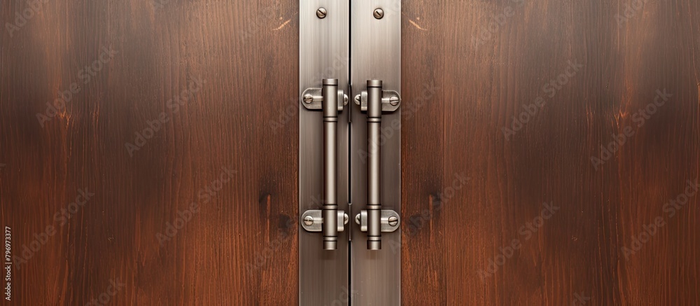 Obraz premium Close up of door handle