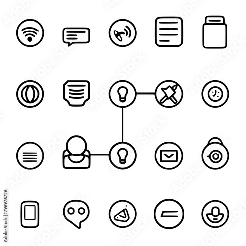communication icon, business icon, technology icon, speech icon, community icon, cooperation icon, media icon, social icon, teamwork icon, internet icon, marketing icon, network icon, social media ico