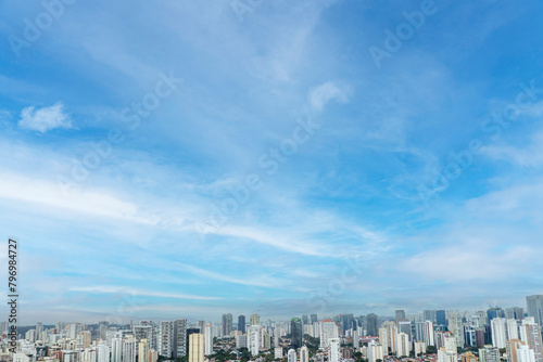 Foto área da região do Brooklin, na zona Sul da cidade de São Paulo photo