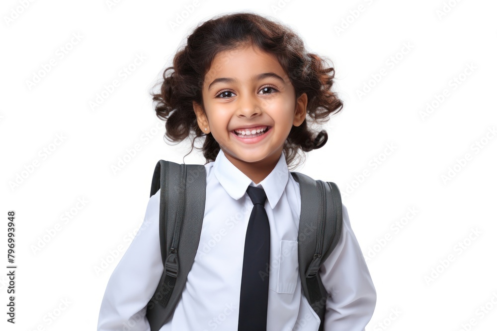 Elementary school girl photography happy accessories. Elementary school girl photography happy accessories.