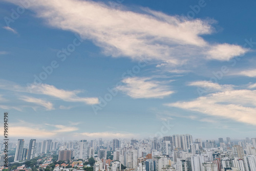 Foto área da região do Brooklin, na zona Sul da cidade de São Paulo photo