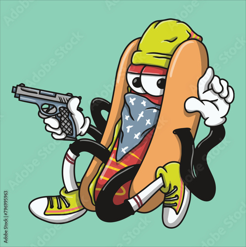 Gangster Hotdog
