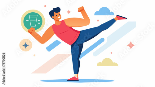 Aerobic martial arts training can be instrumental in weight loss and maintaining a healthy body mass index.