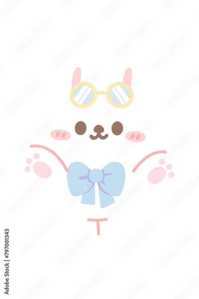 Kawaii Smiley Face Sticker: Cute Character for Any Project Kawaii Smiley Face Sticker: Cute Character for Any Project