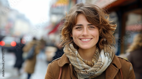 Wallpaper Mural young woman portrait kaleidoscope effect Torontodigital.ca