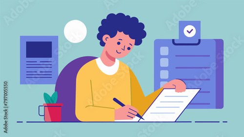 A person checking and updating their will to make sure their loved ones are taken care of financially in the event of the unexpected.