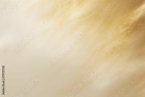 Gold, beige abstract background, template, empty space, grainy noise, grungy texture wallpaper, gradient rough light brown, gold background with slightly wavy texture, small light specks