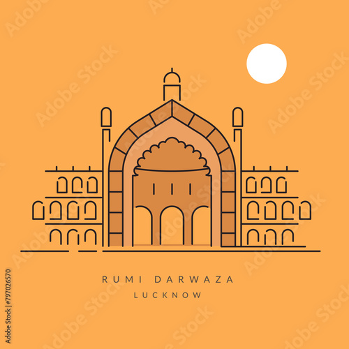 Lucknow City - Rumi Darwaza Icon