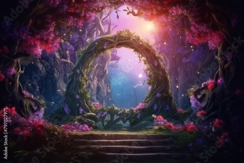 Fairy tale forest outdoors fantasy nature