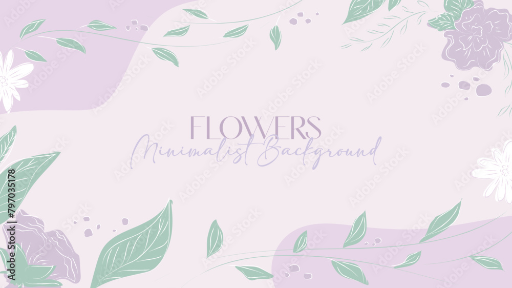 Flowers minimalist modern background pink (fondo de flores minimalistas modernas rosas) Flowers minimalist modern background pink (fondo de flores minimalistas modernas rosas)