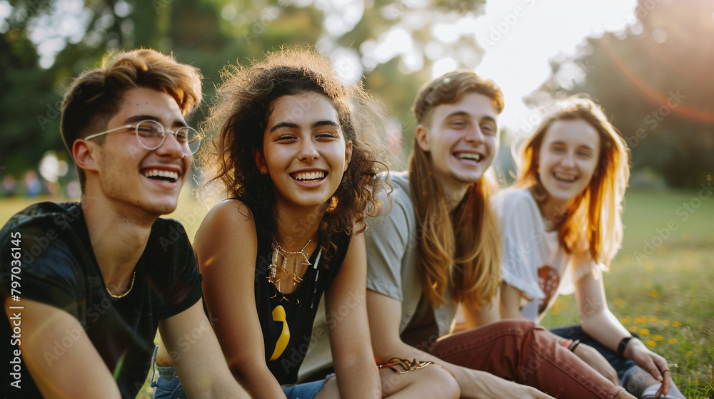 Diverse Group Of Smiling Students Studying Together Outdoors, Representing Friendship, Education, And Teamwork - Perfect For University Or College Brochures Diverse Group Of Smiling Students Studying Together Outdoors, Representing Friendship, Education, And Teamwork - Perfect For University Or College Brochures