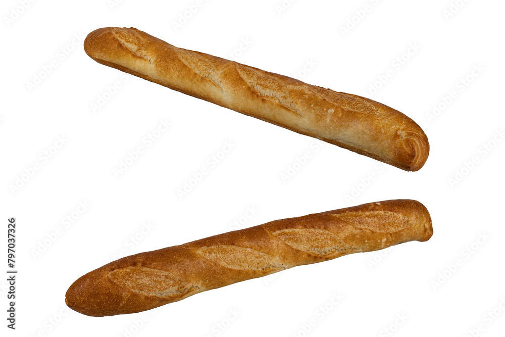 bread isolated on white bread isolated on white