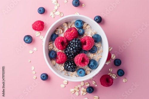 Oatmeal loaded with nutrients provides energizing, nutritious breakfast options alongside dense oats featuring natural ingredients for a healthful morning start.