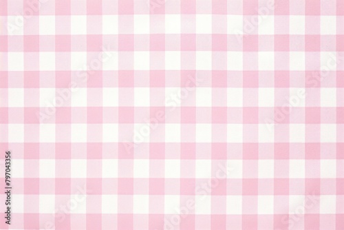Pink pastel gingham backgrounds tablecloth repetition.