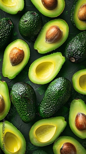 avocado pattern 