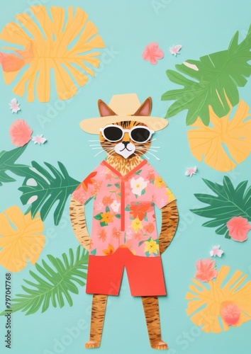 Outdoors painting cartoon summer.